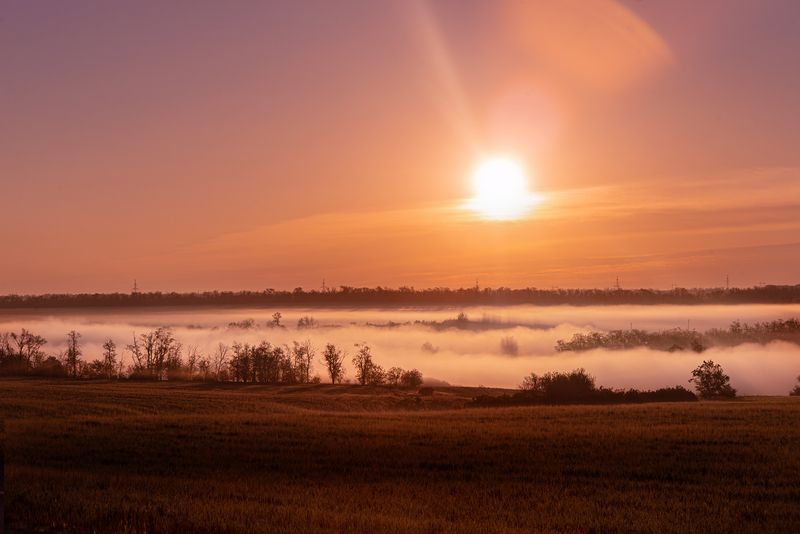 Ночевала тучка золотая..... фото превью