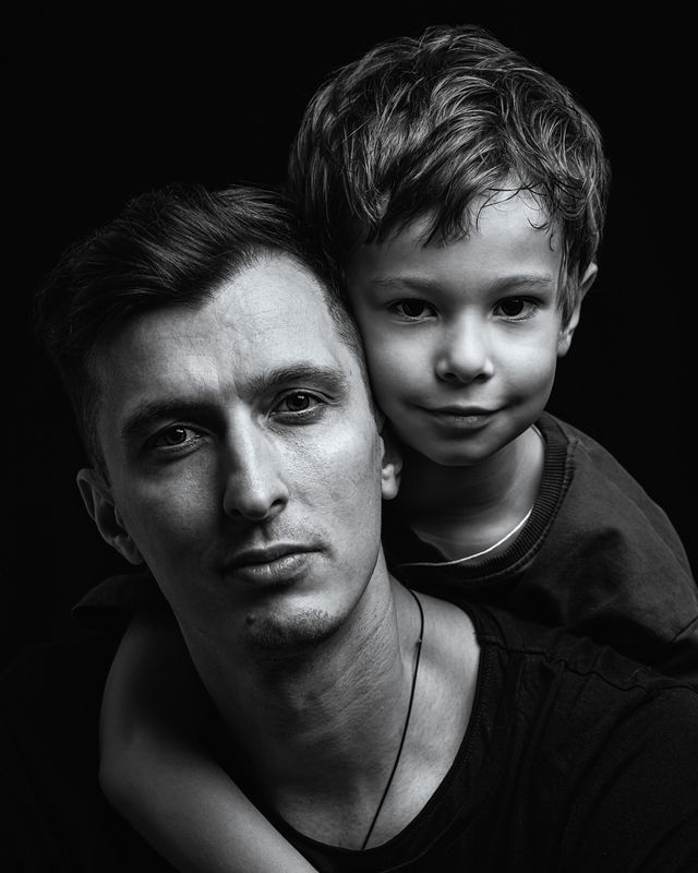 Отец и сын фото превью