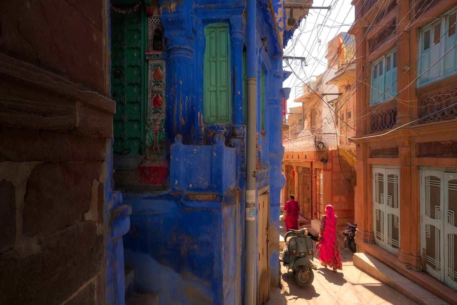 индия, стрит, india, blue city, jodhpur, Kaznov Stanislav