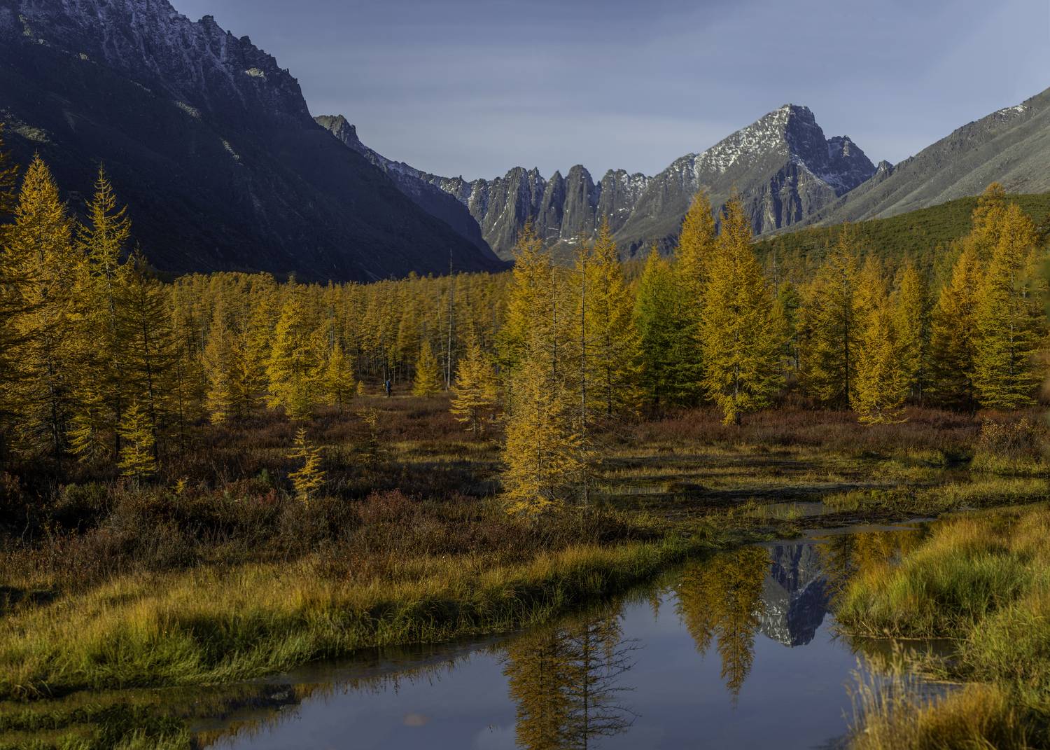 колыма,ручей неведомый,озеро джека лондона,осень, Башкин Георгий