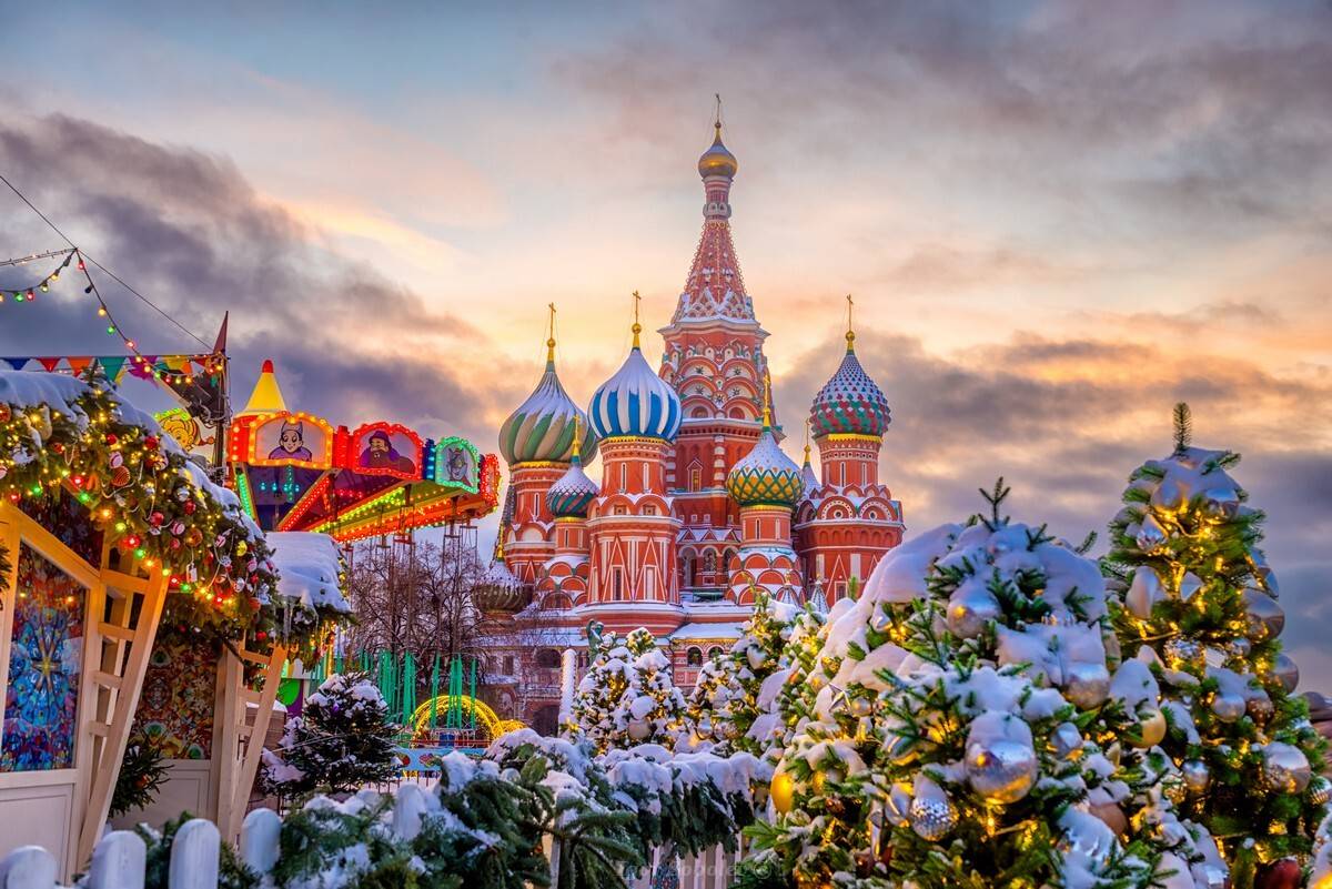 покровский собор, москва, красная площадь, зима, Игорь Соболев