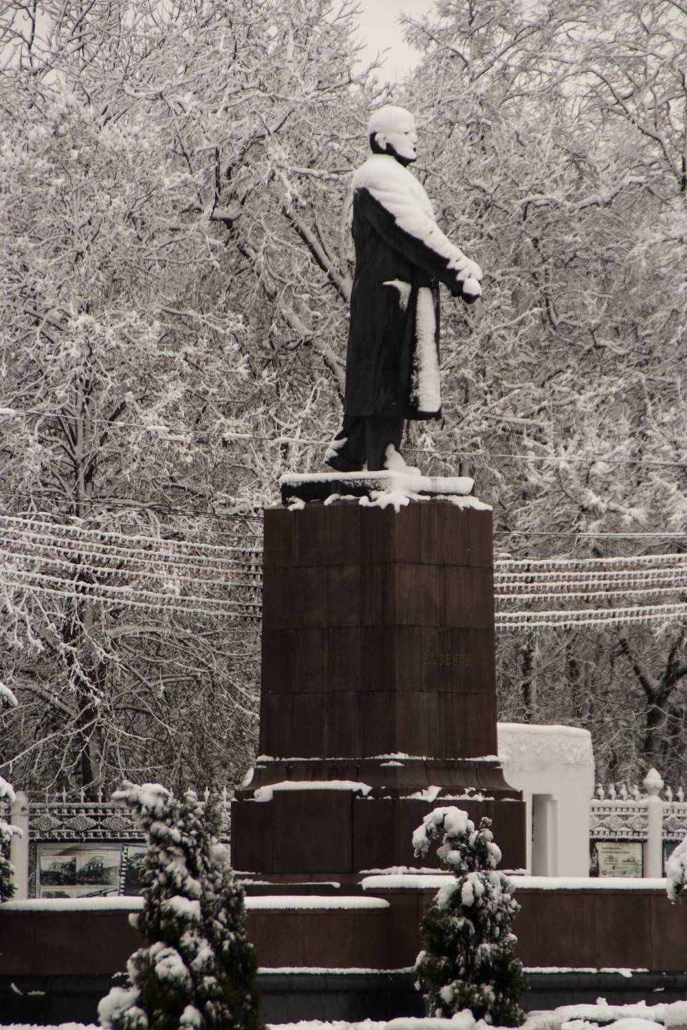 скульптуры, монумент, ленин, памятник, городская среда, город, гомель, беларусь, стрит, Алексейчик Ольга