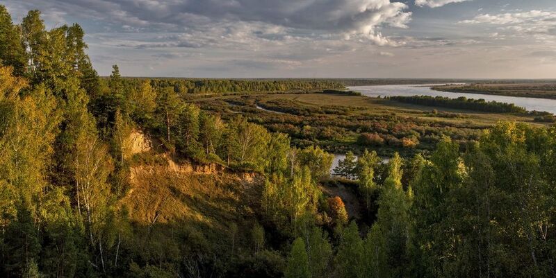 река томь сентябрь  фото превью
