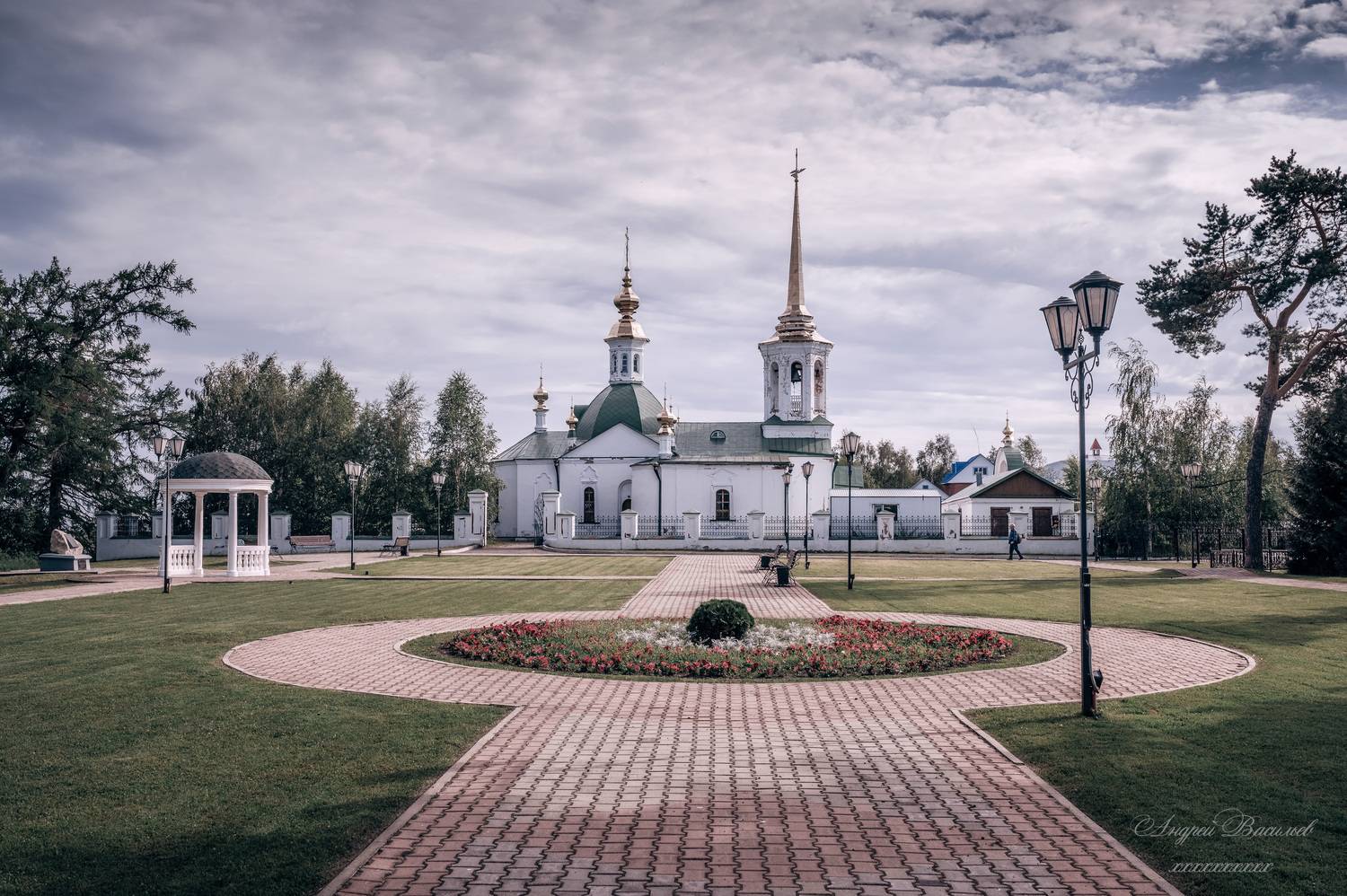 храмы, соборы, городской пейзаж, архитектура, посёлок городского типа Берёзово, Ханты-Мансийский автономный округ, Васильев Андрей