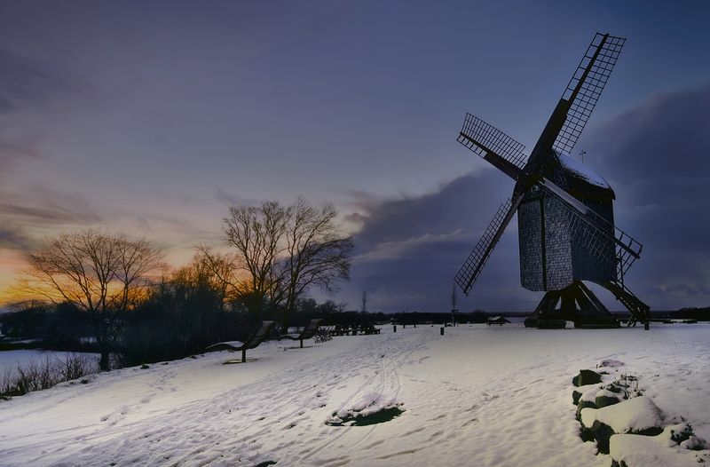 Первый снег фото превью