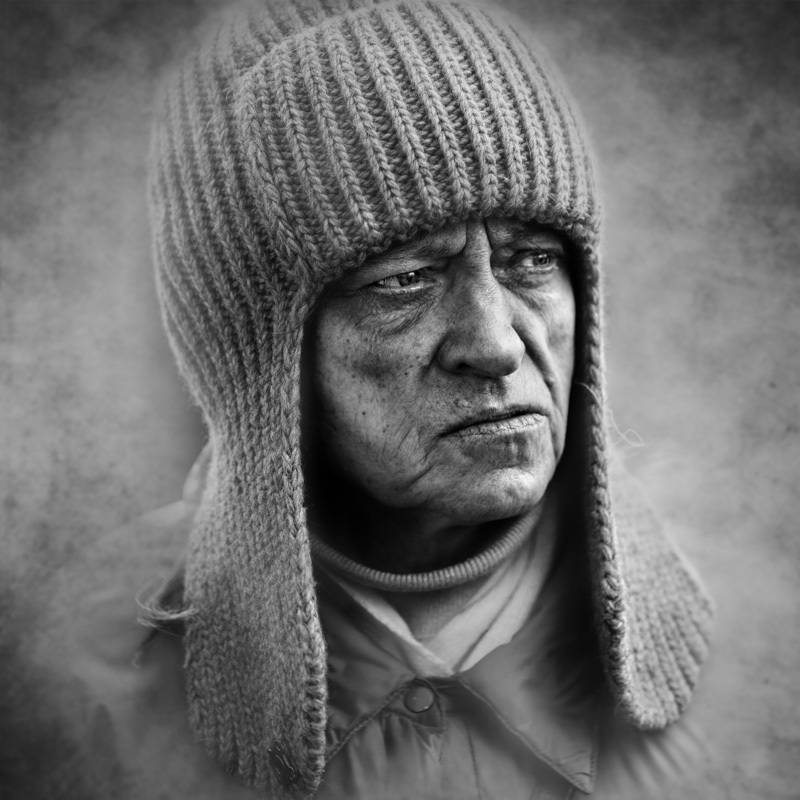 #портрет, #юрий_калинин, #лица, #черно_белое, #юрец, #уличная_фотография, #люди, #санкт_петербург, #квадрат, Калинин Юрий