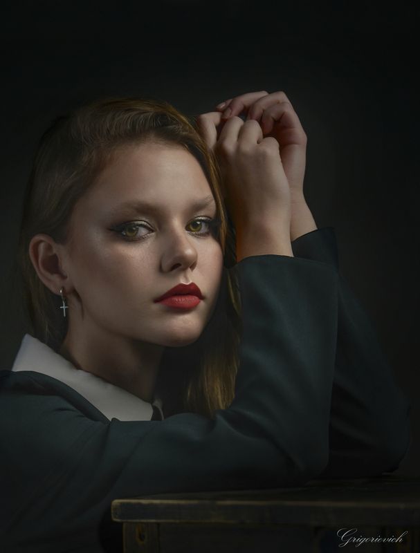 девушка. портрет. красота. глаза. Екатерина фото превью