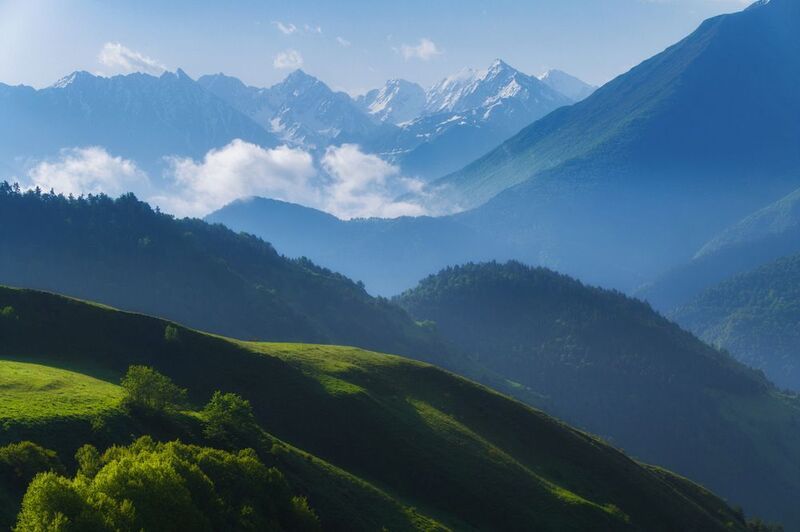Кавказское многогорье фото превью