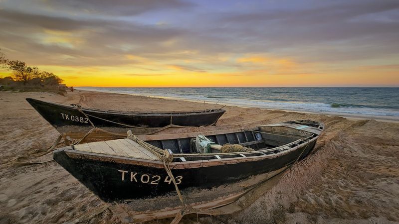 Вечер у моря фото превью