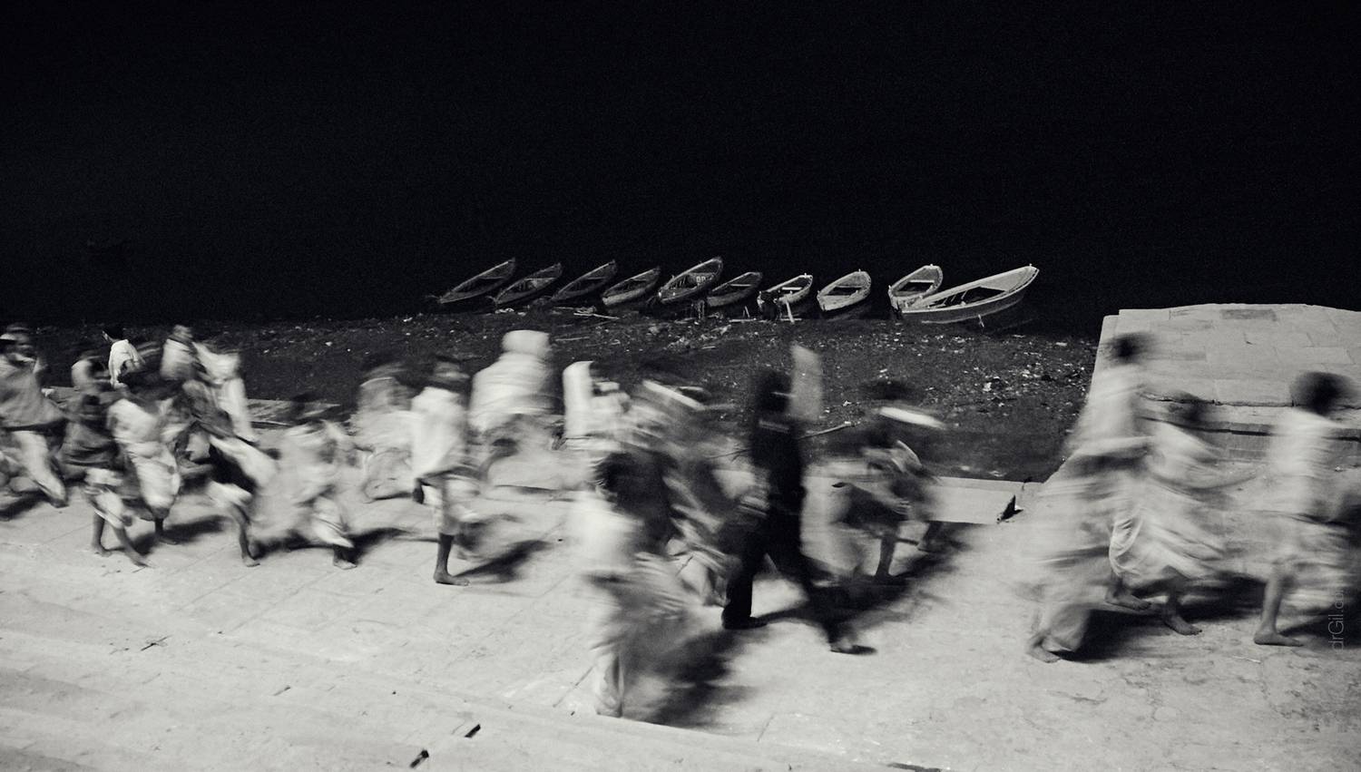 варанаси, ганг, харон, лодки, движение, переправа, Гиль Александр