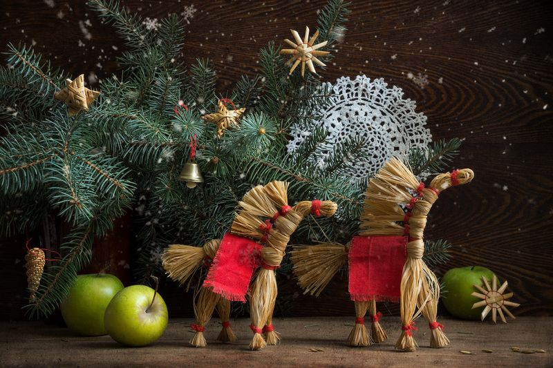 лошади, новый год, зима С наступившим Новым годом! фото превью