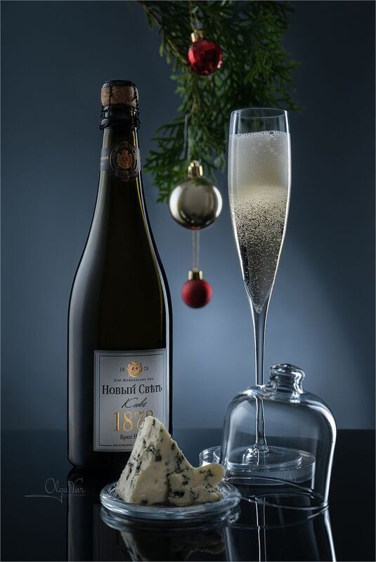 новый год, праздник, шампанское Накануне Рождества... фото превью