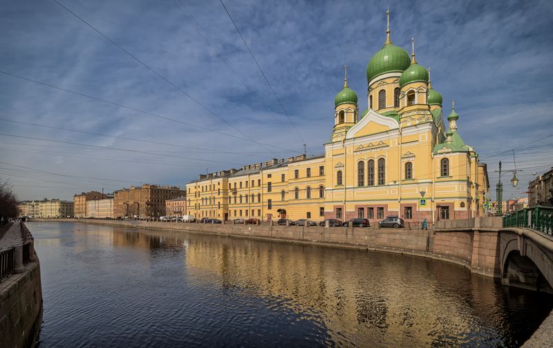 санкт-петербург., канал, грибоедова., весна  фото превью