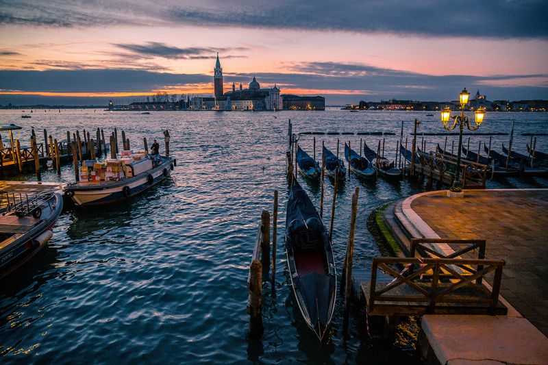 Рассвет в Венеции фото превью