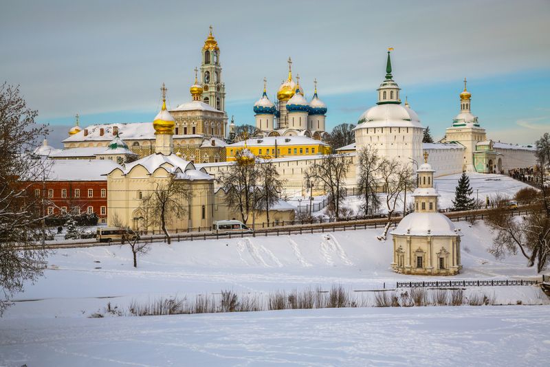 зима пейзаж Сергиев Посад фото превью