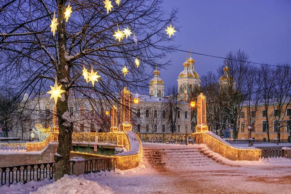 никольский морской собор, санкт-петербург, зима, семимостье, Игорь Соболев