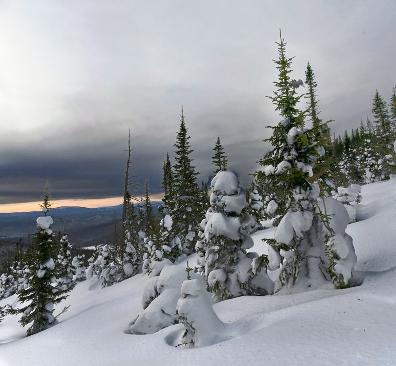 Зима сибирская фото превью