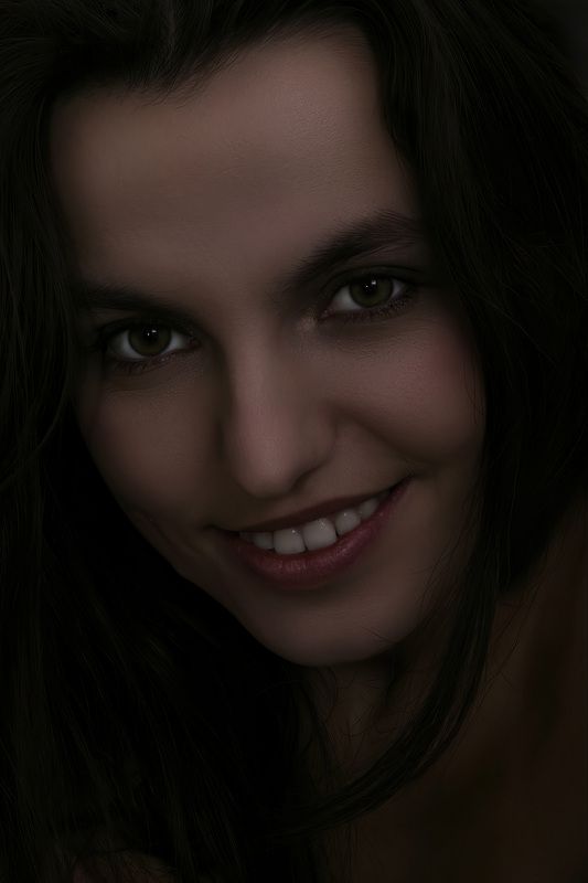 Студийный портрет фото превью