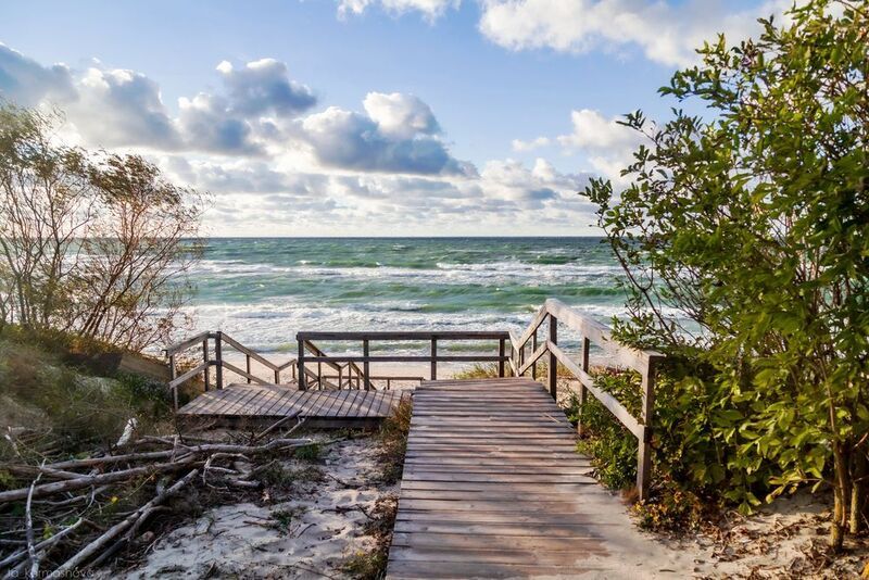 Калининград, Калининградская область, Зеленоградск, Светлогорск, Куршская коса, Балтийское море Дорога к морю фото превью