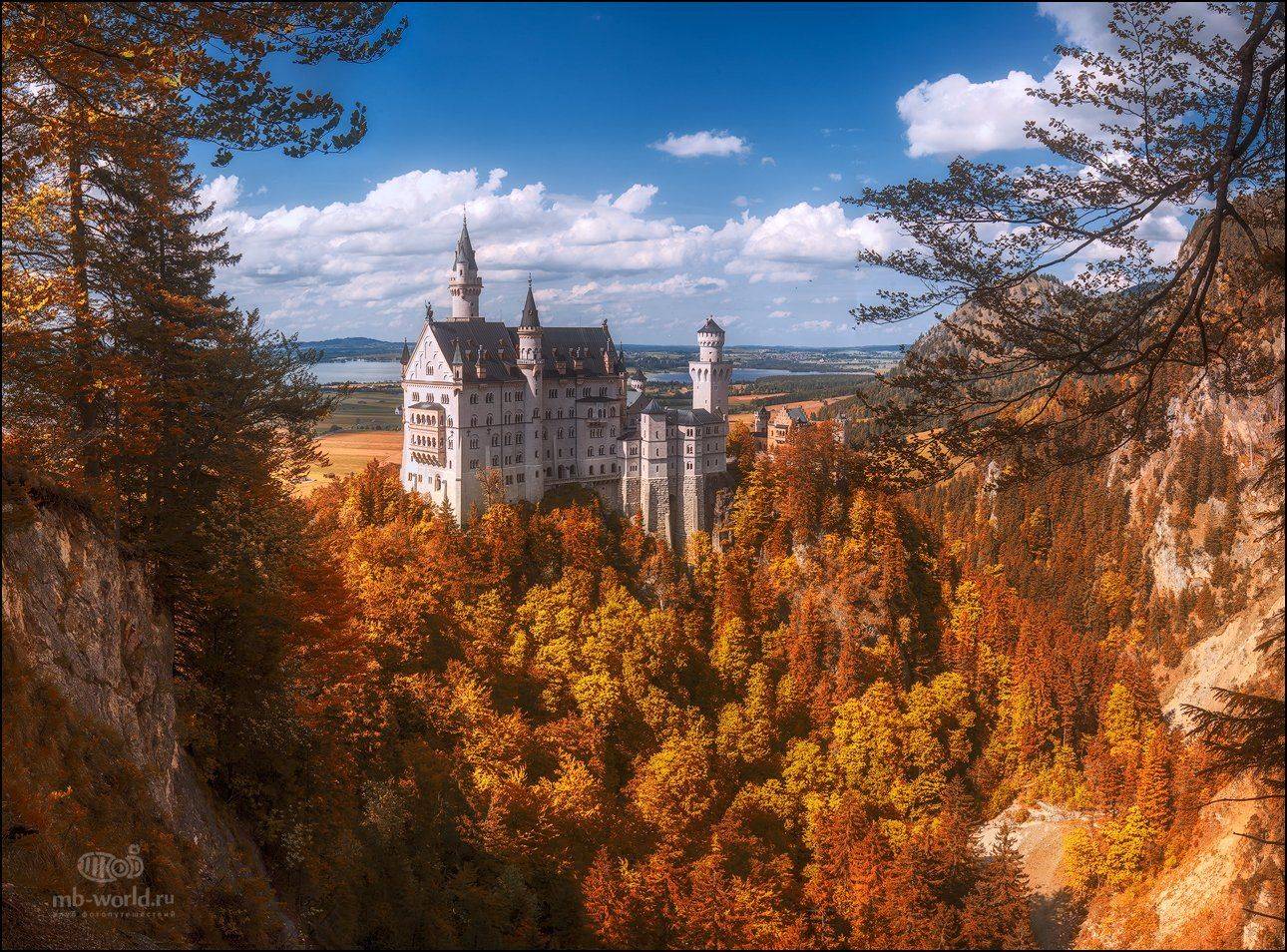 Германия, Бавария, Замок Нойшванштайн, Клуб фотопутешествий MB-WORLD.ru, Михаил Воробььев