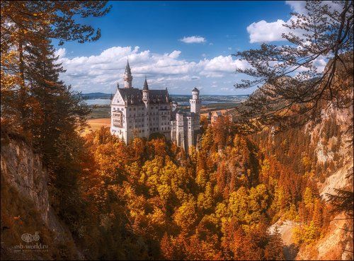 Замок Нойшванштайн...