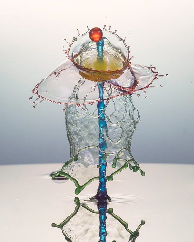 waterdrop,drops,splash,abstract,liquid,art colorfull фото превью