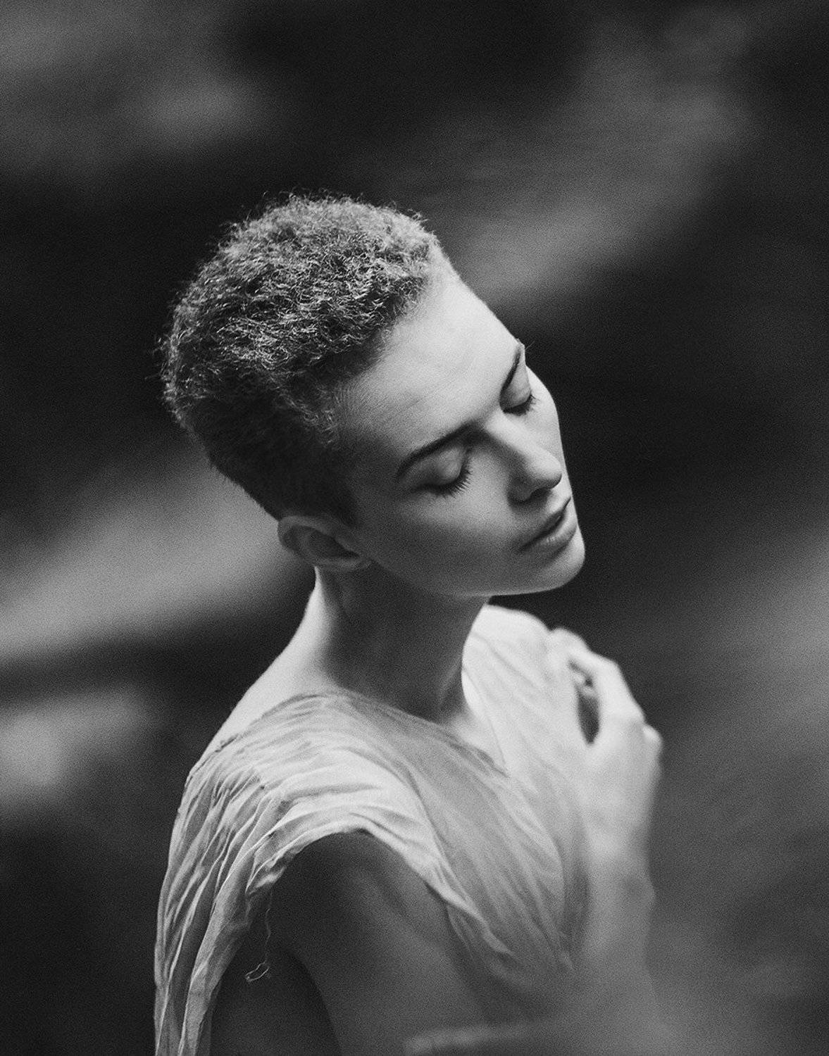 Аркадий курта, Жанровый портрет, Монохром, Портрет девушки, Путешествие, Аркадий Курта