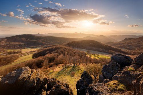 Czech central mountains