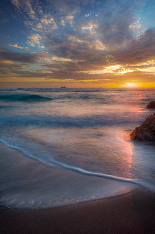 Clouds, Water, Waves blankets waves фото превью