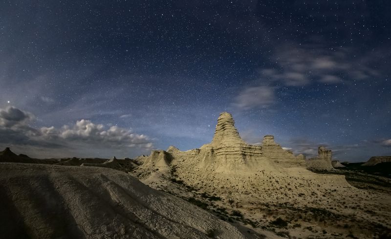 Вечность, Казахстан, Скалы Аккергешен Напоминание о Вечности. фото превью