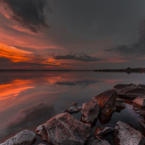 Тихий вечер с комарами