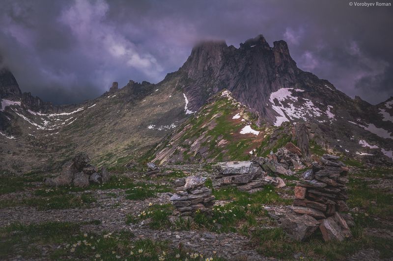 Ергаки, Небо, Непогода, Пейзаж, Пик Звездный Эребор фото превью