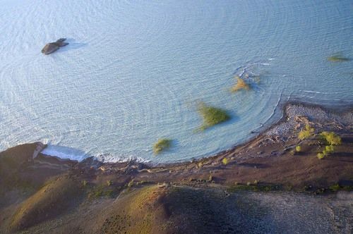 Aerial photo Balkhash