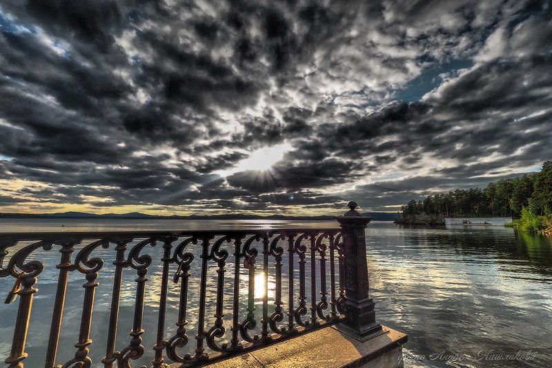 Закат в стиле ПЛЮМБУМ фото превью