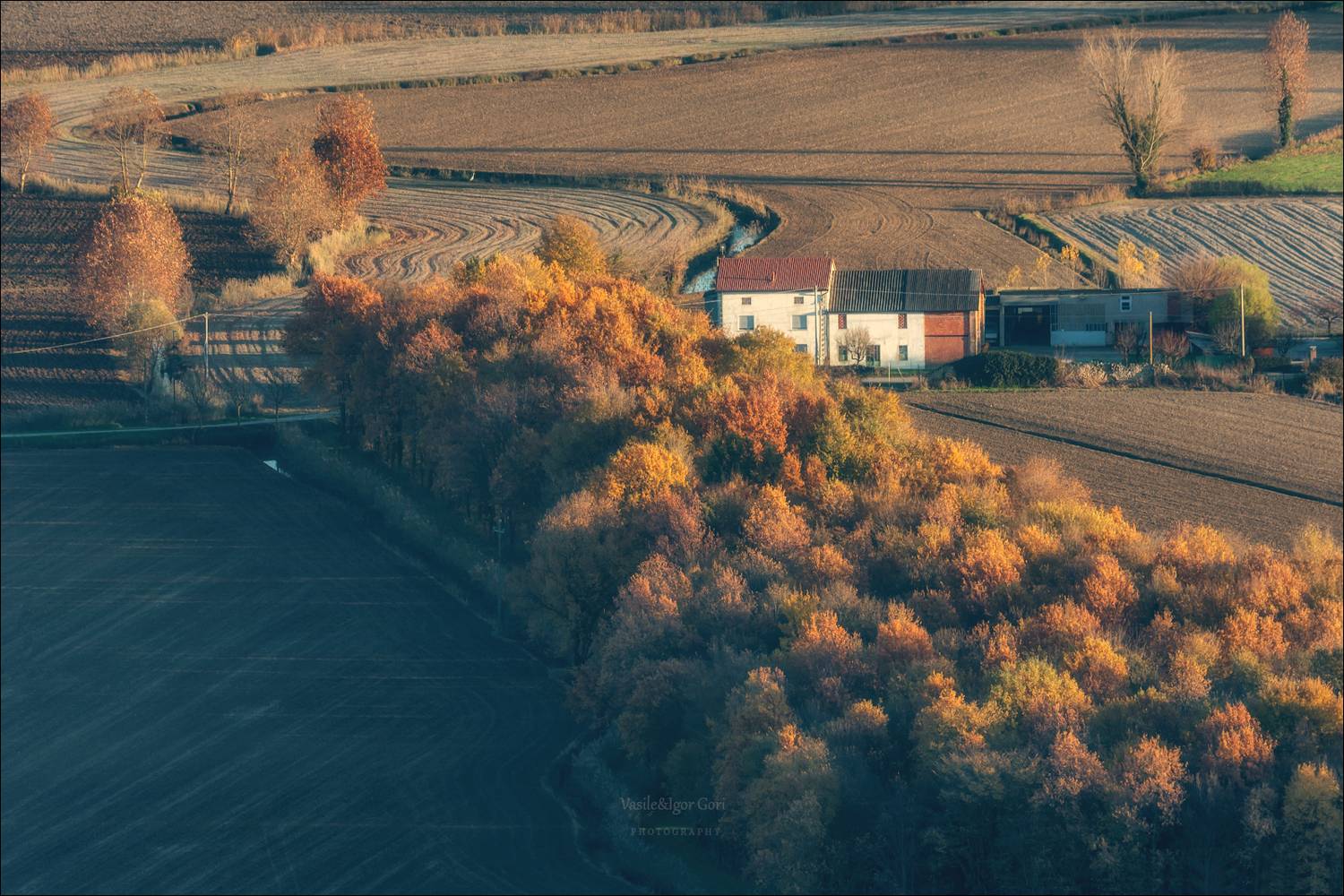 италия,villaga,дорога,осень,colli berici,italy,холмы беричи,road,hills,landscape,nature,agriculture,rural, Гори Василий