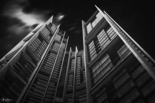 Rising to the sky