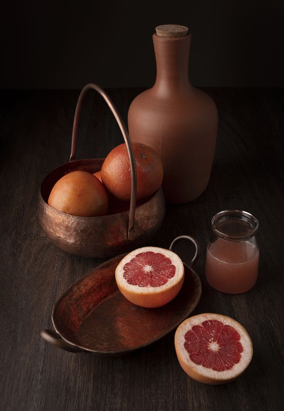 Still life, orange, blood, red, light, shadow Blood orange фото превью