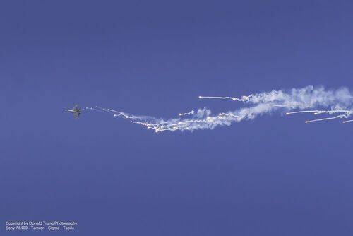 fighter jet demonstration