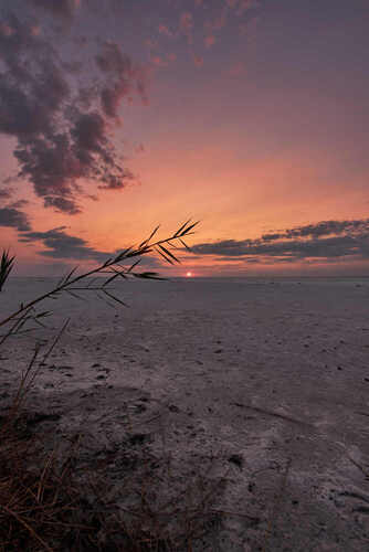 Закат на Эльтоне