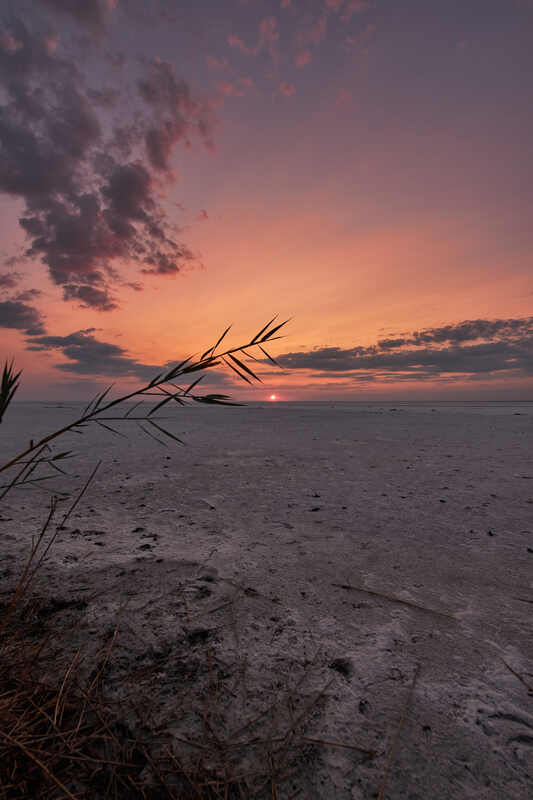 эльтон, закат,  Закат на Эльтоне фото превью