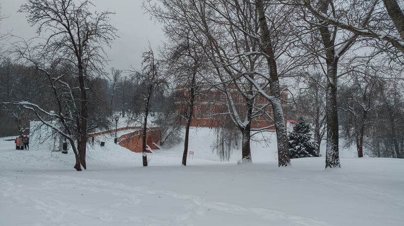 Зима в Царицыно. фото превью
