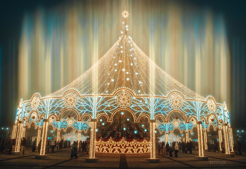 новый год, зима, ёлочка, праздники Новогодняя ёлочка фото превью