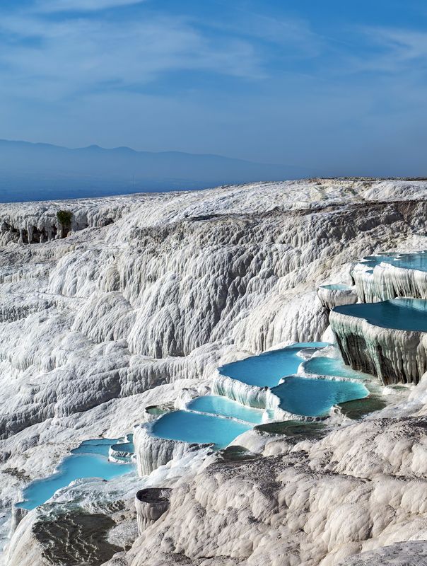 Знаменитые травертины Памуккале фото превью