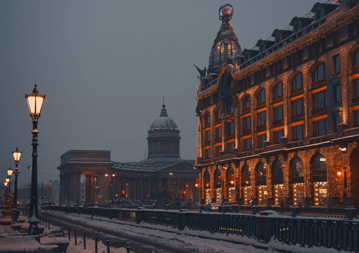 architecture, lights, morning, Russia, spb, outdoors, city, travel, illuminated, history, Гладков Сергей