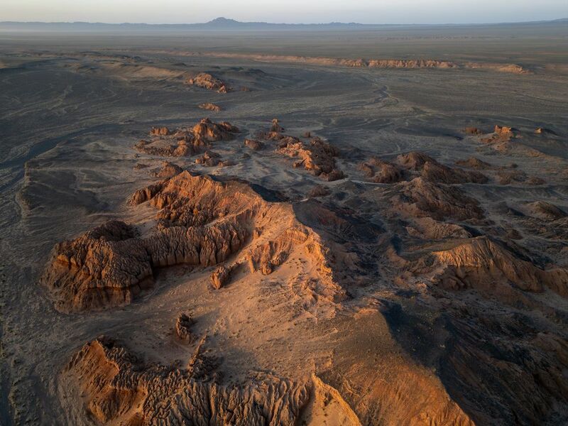 монголия, скалы, рассвет, восход, закат, mongolia, rocks, sunset, sunrise  фото превью