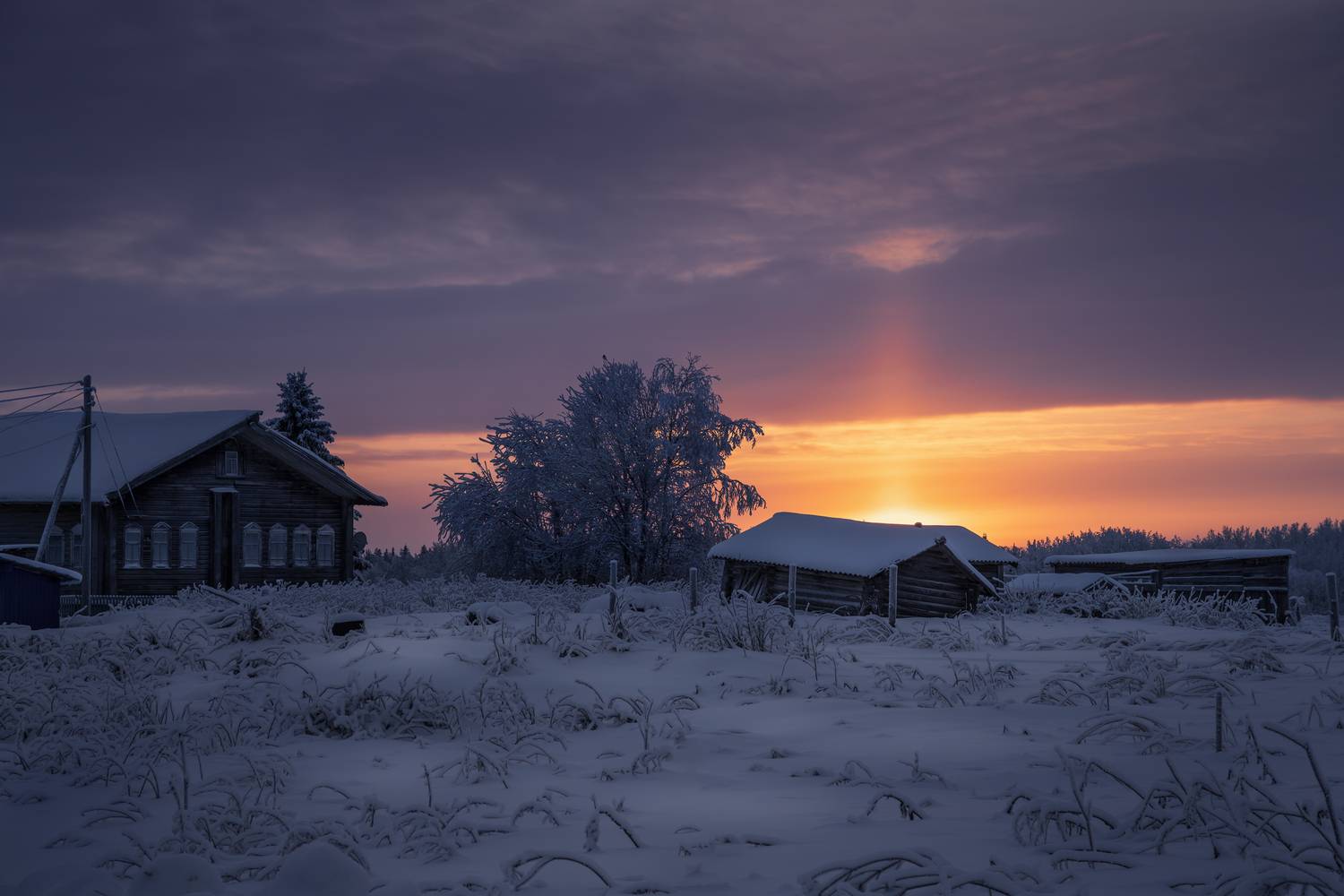 кильца, мезень, архангельская область, зима, Олег Зверев