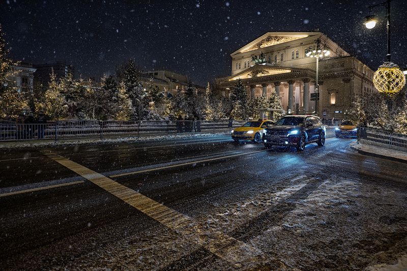 Москва новогодняя фото превью