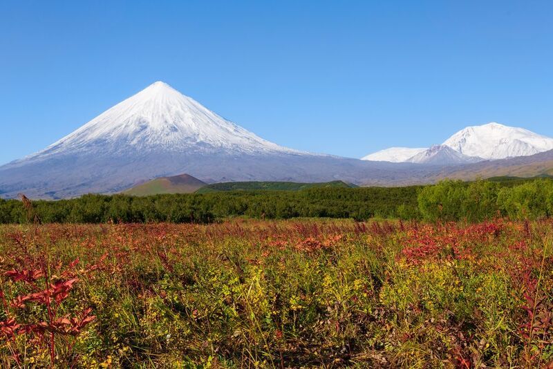 Ключевской вулкан, Камчатка,  Вулкан. фото превью