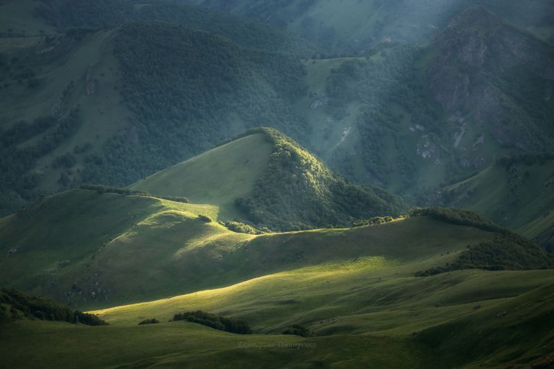 Бархат гор фото превью