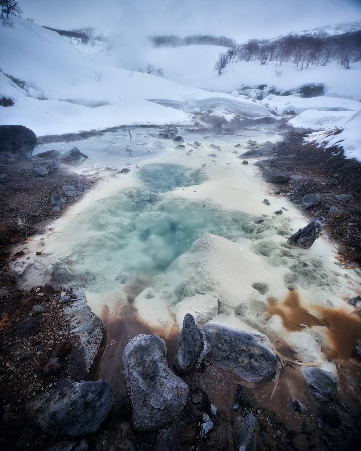 Кипящий вулкан Итуруп Сахалин , Ivan Godovikov